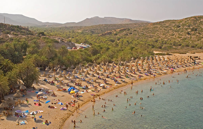 Крит. Пляж Ваи