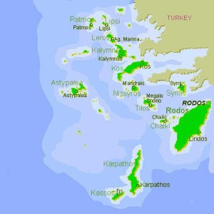 the Dodecanese archipelago