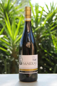 Белое вино Makkas сорта Шардоне