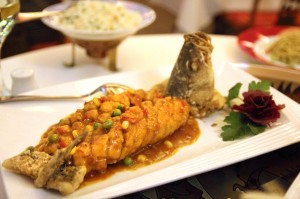 Рыба в ресторане Xiang Cong