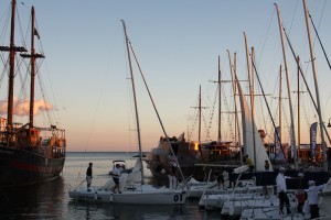 Sail First. Причал в Старом порту Пафоса