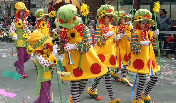 Детское карнавальное шествие в Лимассоле