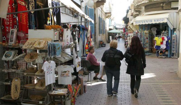 Акция протеста владельцев кипрских малых предприятий