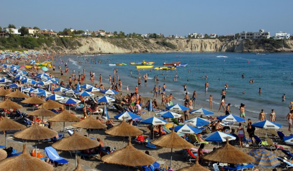 Количество туристов на Кипре увеличилось