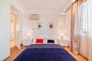 3-спальная квартира класса люкс в комплексе Azur Residence - спальня