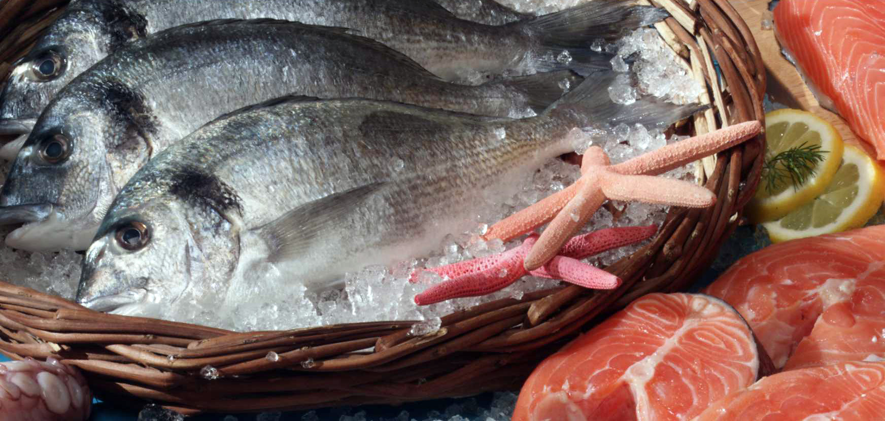 Супермаркеты Carrefour - рыбный отдел