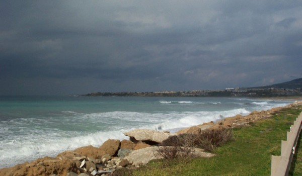 Метеорологическая служба Кипра предупреждает о шторме