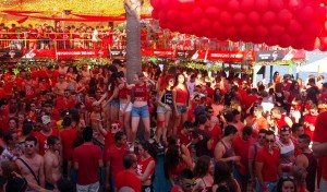 Вечеринка Red Sunday в Guaba Beach Bar