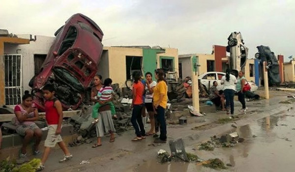 Торнадо в Мексике
