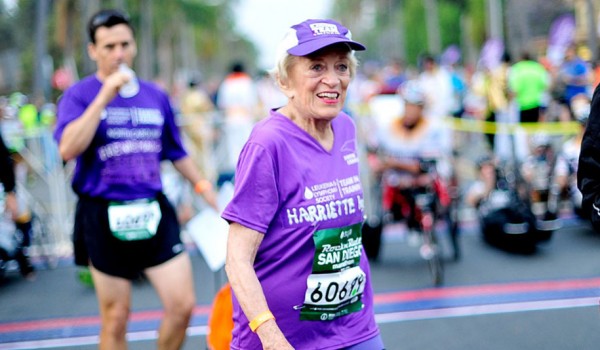 Самая старейшая женщина-марафонец